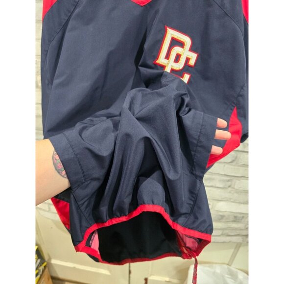 Majestic Authentic Washington Nationals S/S Lined Mesh Rain Jacket Sz L DC MLB - Picture 5 of 11